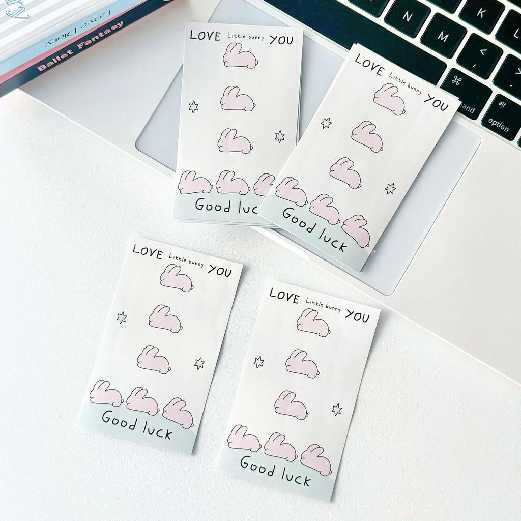 20Pcs Korean INS Cute Cat Lamb Puppy Sealing Stickers Kpop 3-inch Photocard DIY Packing Bubble Bag Carton Decor Label Stickers