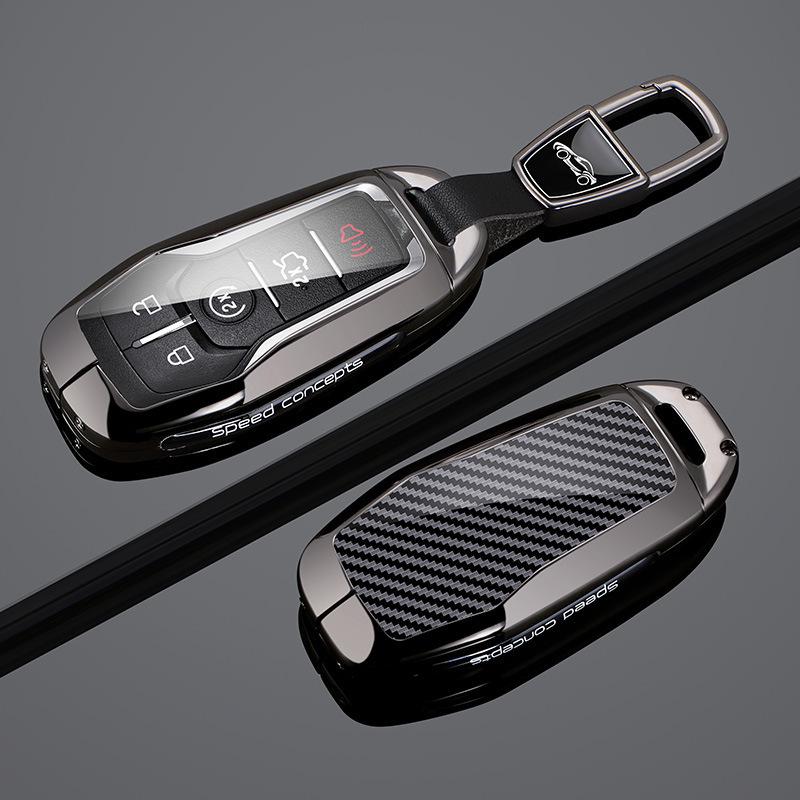 Металлические Чехлы для Ключей для Ford Mustang, Taurus, Explorer, Lincoln MKC, MKZ и MKX