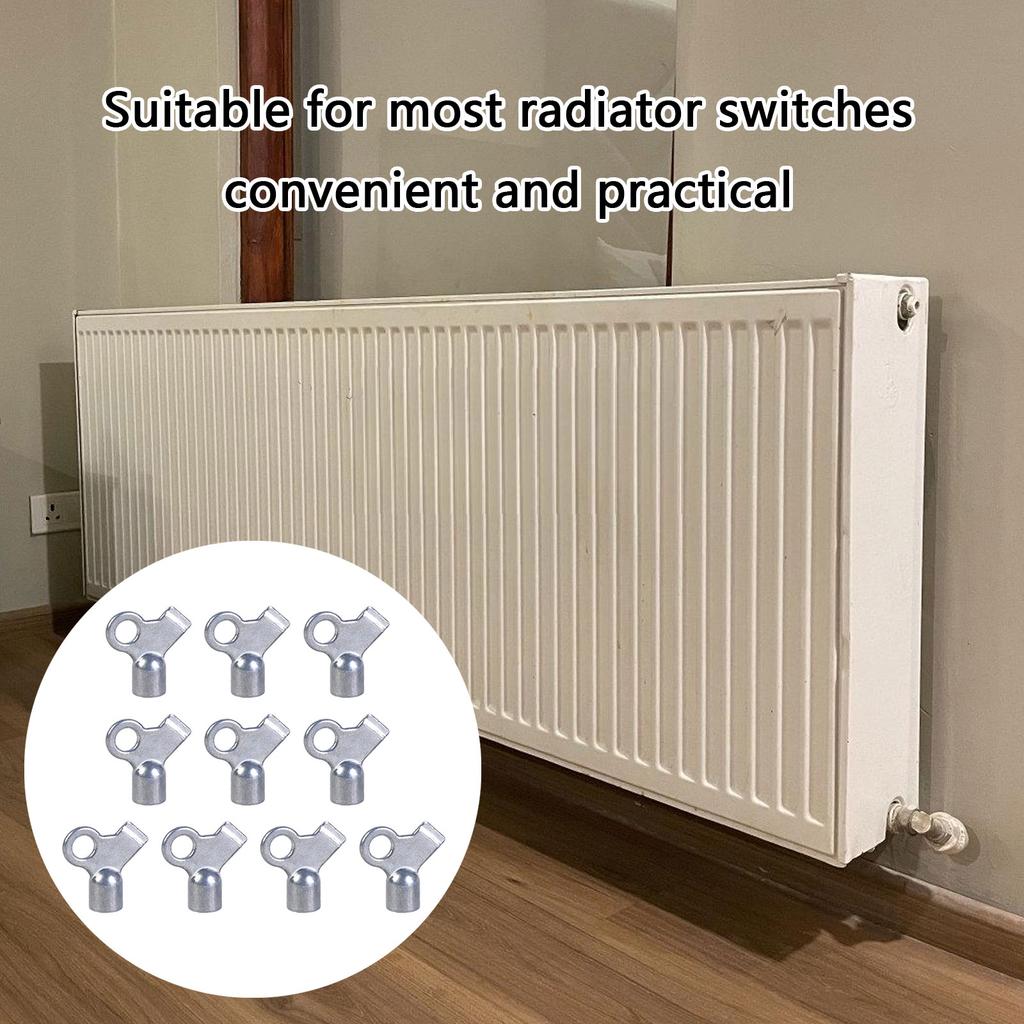 10pcs Compact Radiator Bleed Keys Universal Radiator Bleed Key Set for Quick & Simple Adjustment Of Heating Systems