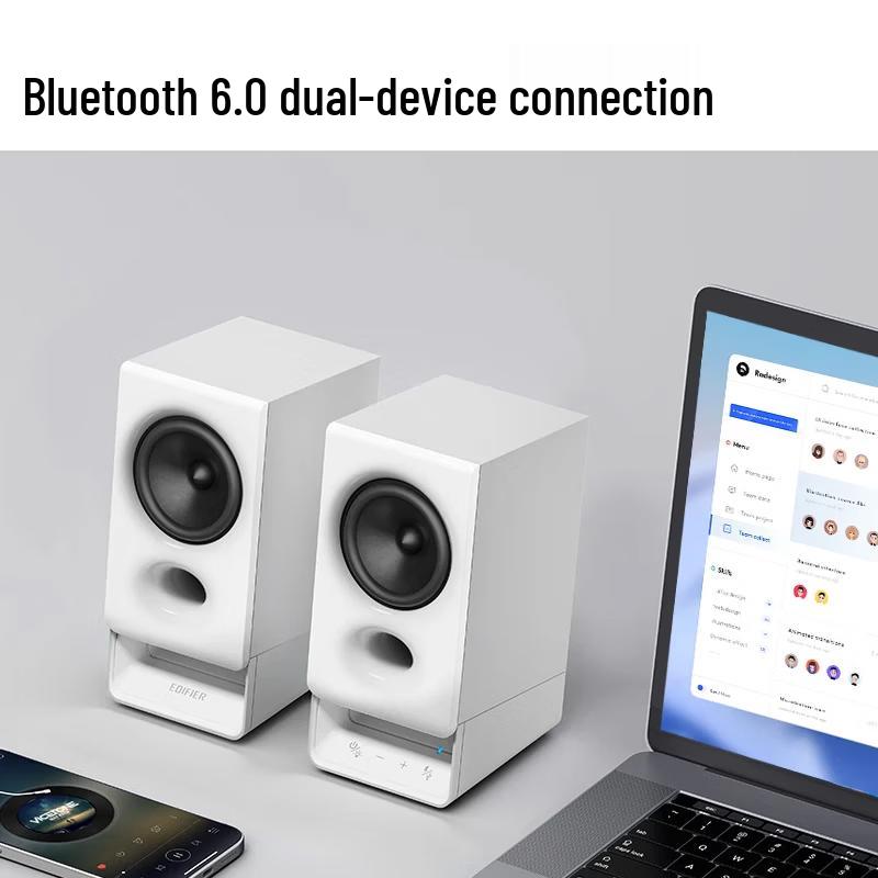 Edifier R20 Desktop 2.0 Computer Speakers with Bluetooth CN plug (adapter included)