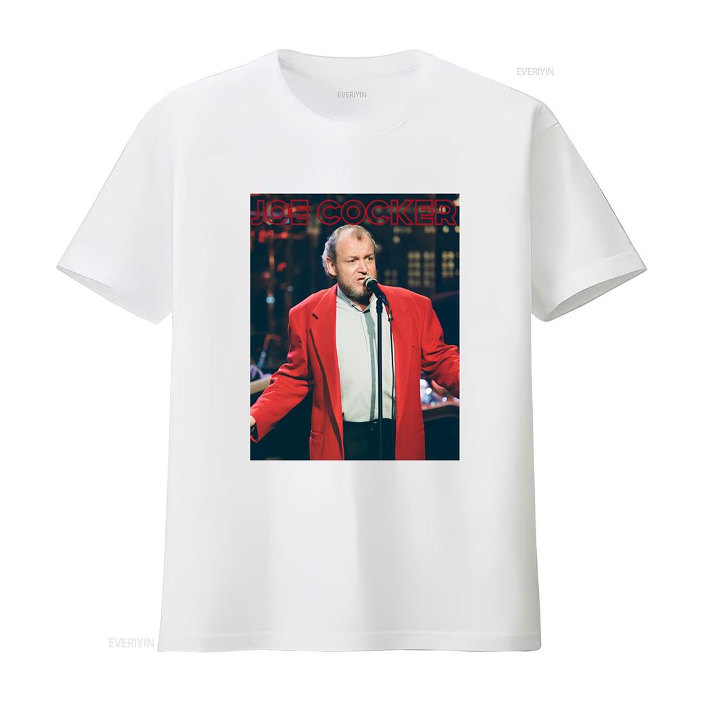 Joe Cocker Retro 70s 80s Rock Music Fan Vintage Photoshoot Style T Shirt Aesthetic Clothing Birthday Indie vintage Washed