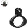 Universal Bicycle Handlebar Mount Durable Aluminum Bicycle Handlebar Mount ((black)(1pcs)