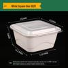 Yuanzhenghe Thick Disposable Meal Prep Containers