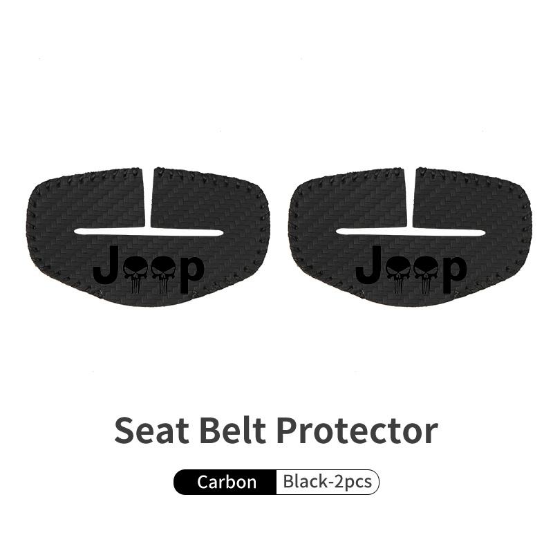 Для Jeep Кожаный Защитный Чехол на Пряжку Ремень Безопасности Автомобиля Противоцарапина Авто Аксессуары Cherokee Patriot Liberty Wrangler JK JL