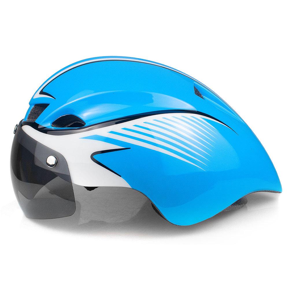 Шлем Wildside Triathlon TT с магнитными очками — новый велосипедный шлем, готовый к соревнованиям