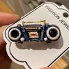 Retro Radio Brooch Jewelry For Woman Kids Badge Lapel Pins Brooches Friends Gifts
