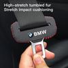 BBJL7 For BMW X1 X3 X4 X5 E39 M1 M2 M3 Sticker Safety Belt Buckle Cover for Anti-collision and Anti-scratch Protection Leather Cover