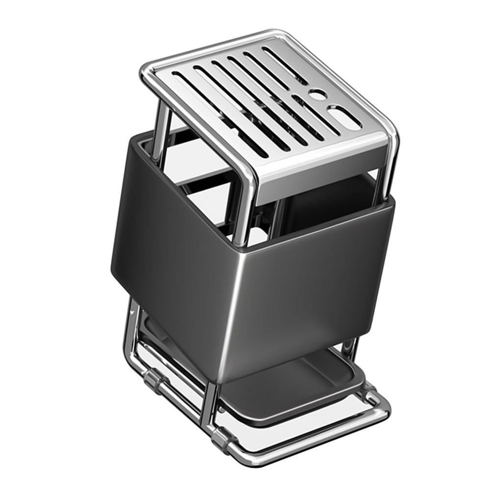 Подставка для кухонных ножей Встроенная наклонная вставка Стойка Экономия места Хранение Многофункциональная Кухня Организует для Посуды