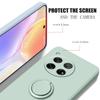 Чехол для OnePlus 13 12 Чехлы Жидкий Силикон Кольцо Подставка Телефон Чехол Коке для OnePlus 1+12 13 Чехол Противоударный Бампер Задняя Крышка Funda