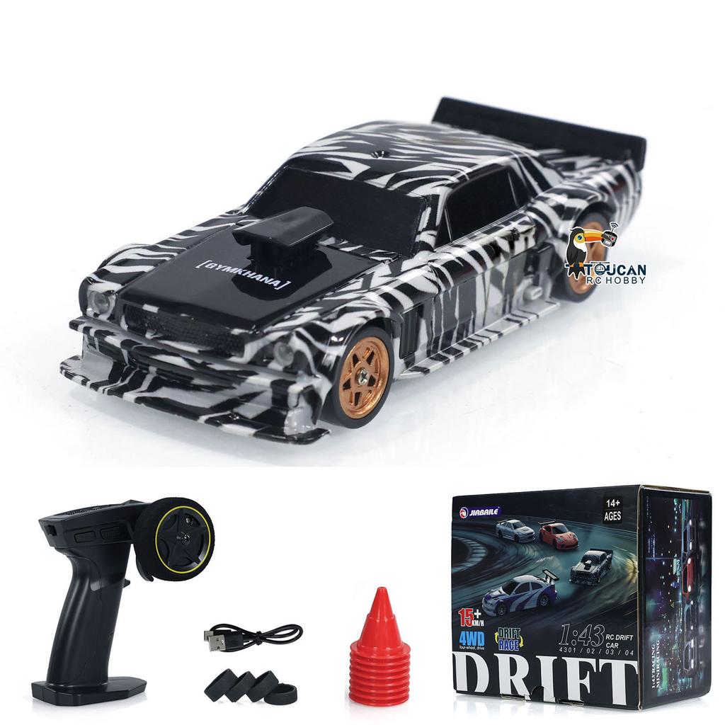 1/43 2.4G Радиоуправляемая дрифт-машина 4WD Мини-гоночный автомобиль Радиоуправление Высокоскоростная модель транспортного средства для подарков мальчикам Игрушки для улицы