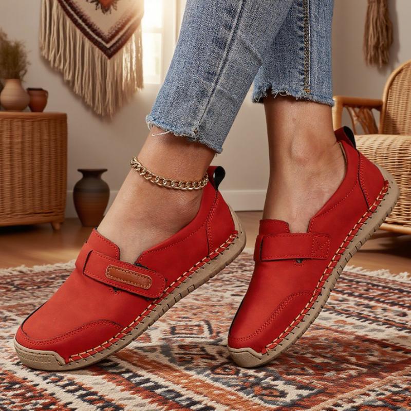 Женские повседневные лоферы Удобные мягкие подошвы Мосинка Накладки Высококачественная обувь на плоской подошве для ходьбы 2025 Новые прямые продажи