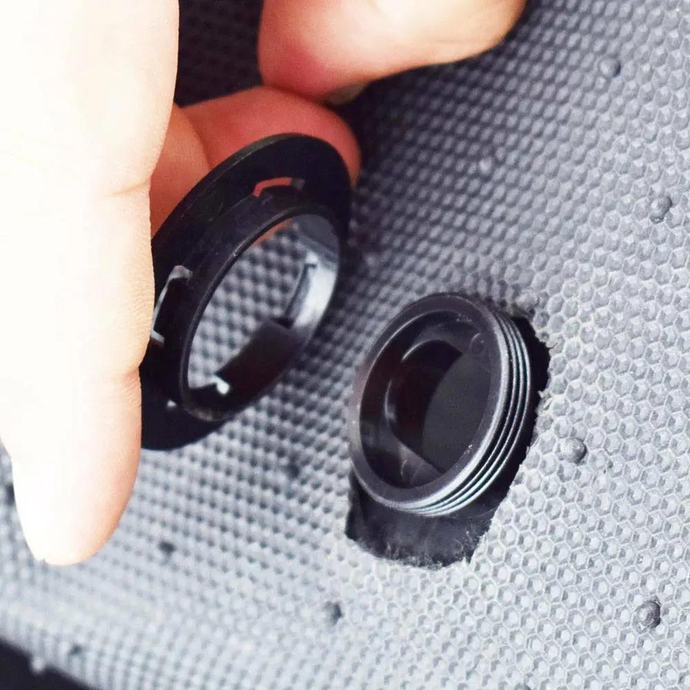 4 шт. Черные ковровые клипсы-фиксаторы Прочные клипсы для ковриков автомобиля Новые захваты Зажимы Держатели