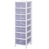 Super Clear Chest Blue SCE-070 White/Clear