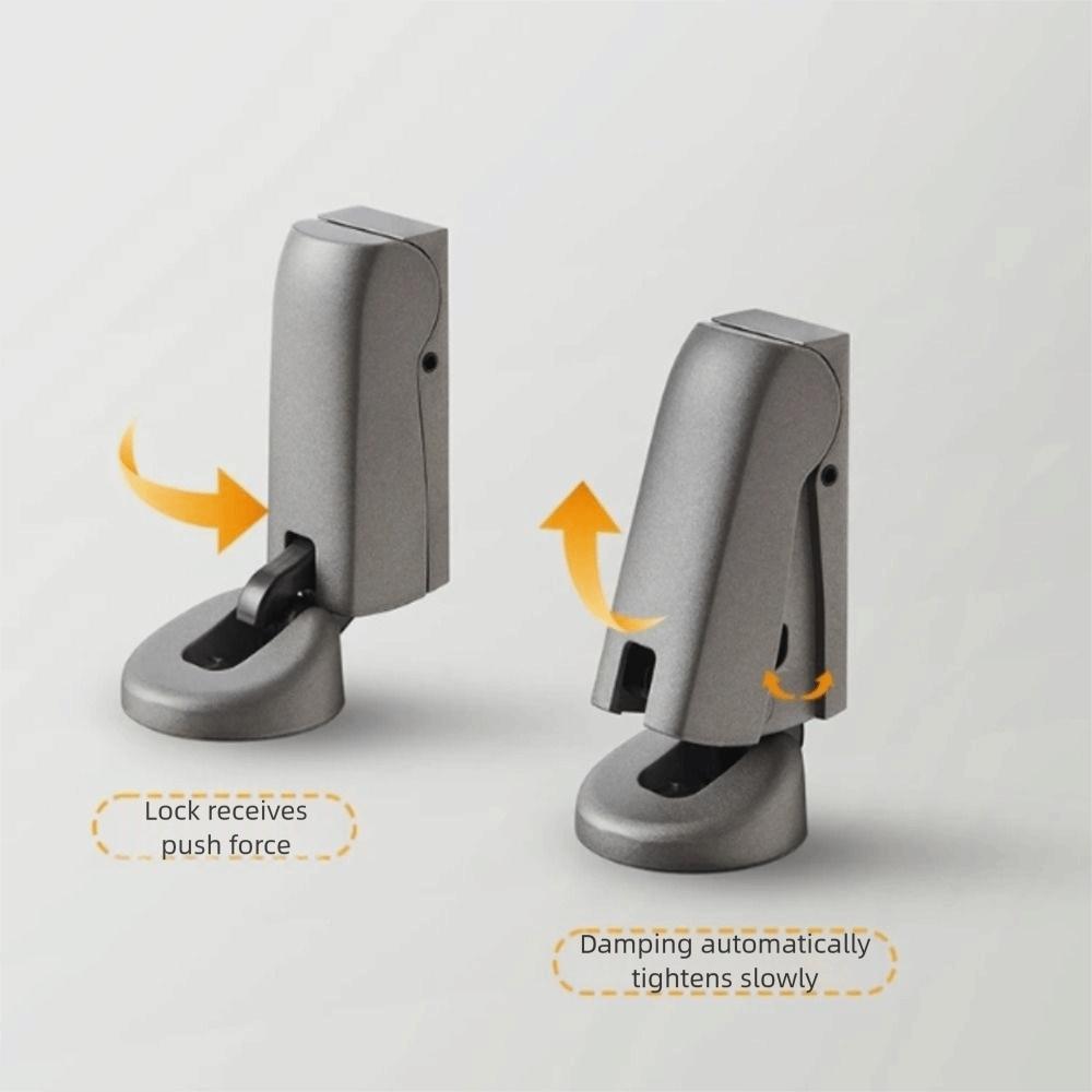 Child-Safe Silent Door Stop Metal Accessories Anti-collision Door Stopper Room Door