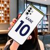 Чехол для футболиста (имя и номер) для Samsung Galaxy A14 A34 A54 A52S A12 A22 A32 A52 A72 A13 A33 A53 A73 A31 A51 A71
