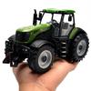 1:30 Farm Tractor Die Casting Alloy Model Simulated Metal Sound and Sliding Miniature Diecast Engineering Toy Gift