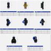 Auxiliary Accessory Tube Material Plastic Quick Fittings Pipe Connector Pneumatic Connector Hose