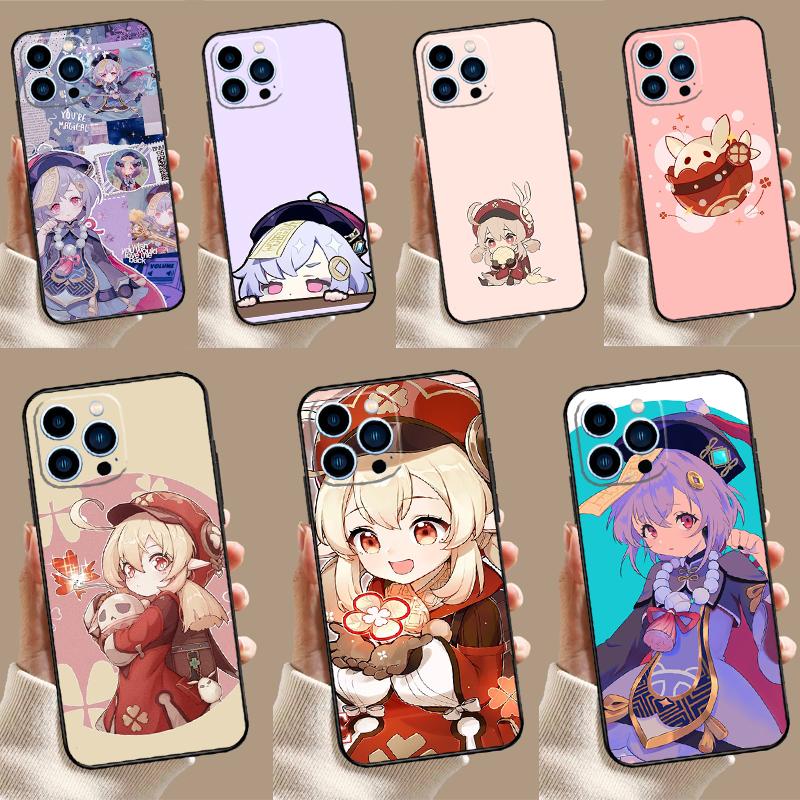 Qiqi Klee Genshin Impact Case For Honor 200 Pro 400 50 70 90 X9a X9b X9c X9d X8b X8c Win Magic 7 Lite 5 6 8 Pro Cover