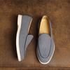 Men's Suede Leather Loafers Slip-On Driving Shoes Wide Width Comfortable Non-Slip Casual Moccasins Abrasion Resistant Fashion