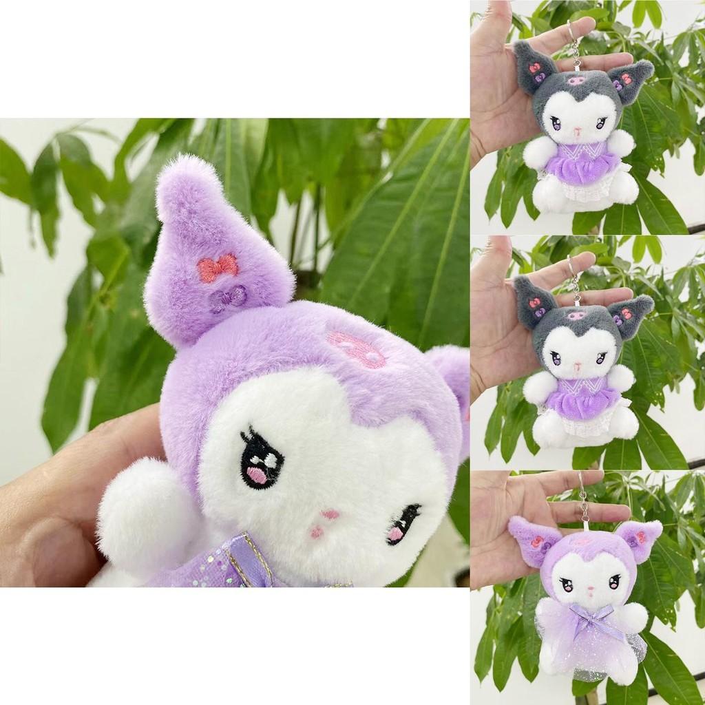 Очаровательная плюшевая брелок-кукла Sanrio Melon Melody для девочек. Милая идея для подарка