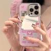 Zhitai iPhone Case: 3-in-1 Mirror Design for Apple 15/16 Pro Max, 12, 14, X, XR with Bracelet Feature
