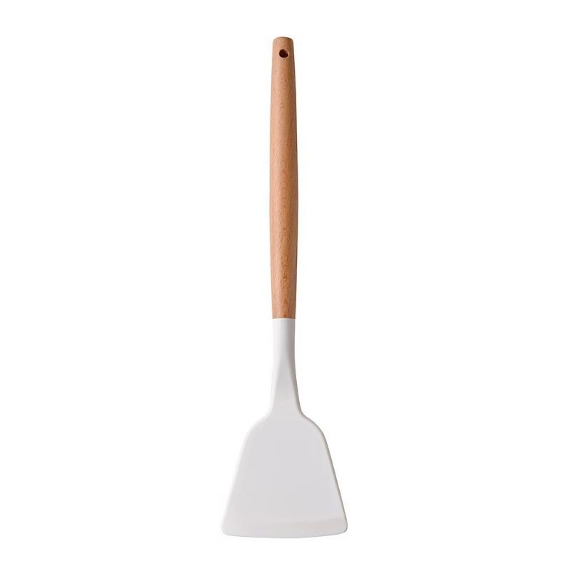 1PC daily kitchen silicone spatula high temperature resistant silicone spatula non-stick pan cooking kitchen tools cooking spatula