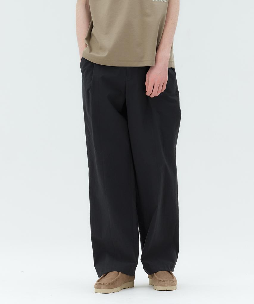 MINDBRIDGE [Couture] Полуширокие брюки с вырезами, полностью эластичный пояс Mypt3172