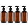 4Pcs 500ml Soap Dispenser Bottles Refillable Pump Bottles for Dispensing Lotions Shampoos