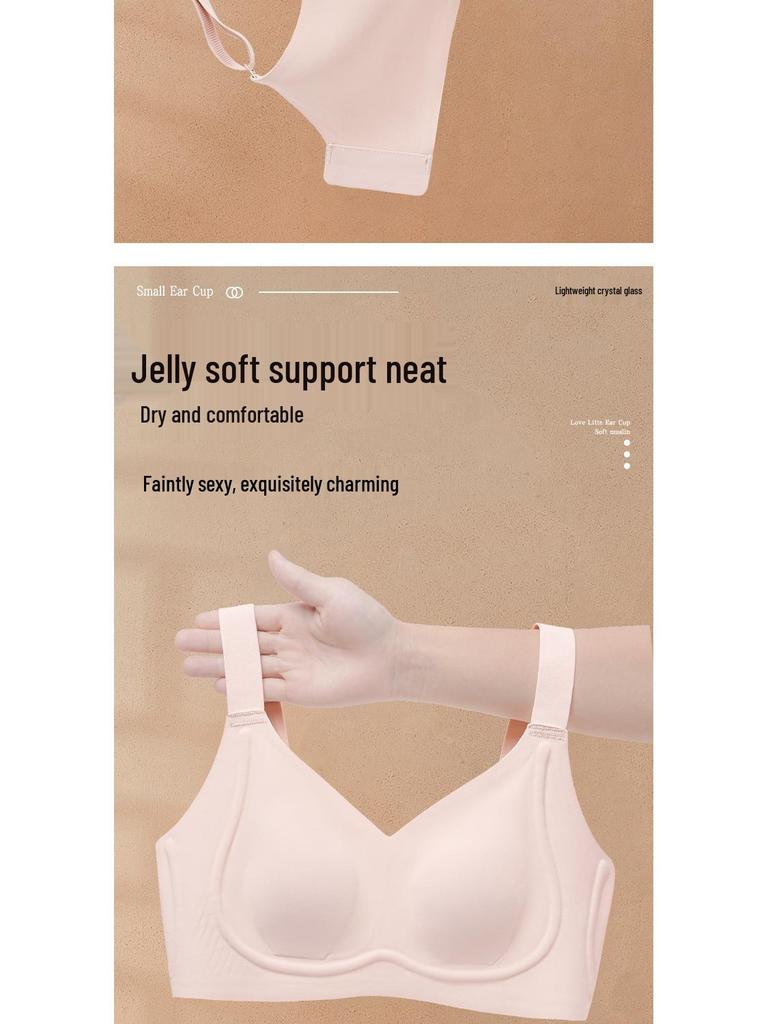 Женский летний бюстгальтер с косточками и ушками кролика – Улучшает подъем и поддержку