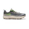 SAUCONY Peregrine 13 Удобные кроссовки для трейлраннинга с низким верхом Мужские кроссовки Серо-зеленые S20838-75