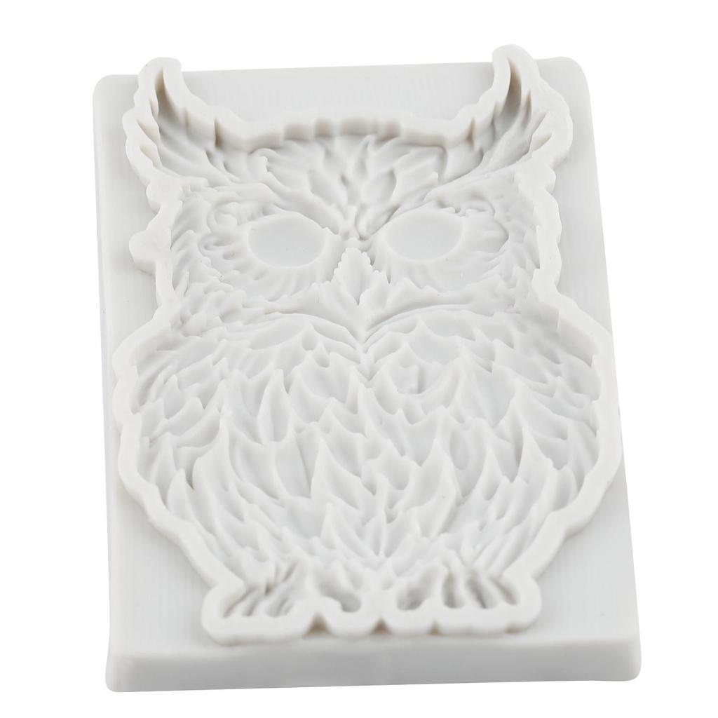 Owl Silicone Mold Owl Fondant Molds Cake Decorating Tools Cupcake Topper Candy Resin Clay Chocolate Gumpaste Mold