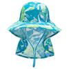 Logo Decorated Polyester Spandex Sun Protection Hat Kids Hats Green A392426205-2