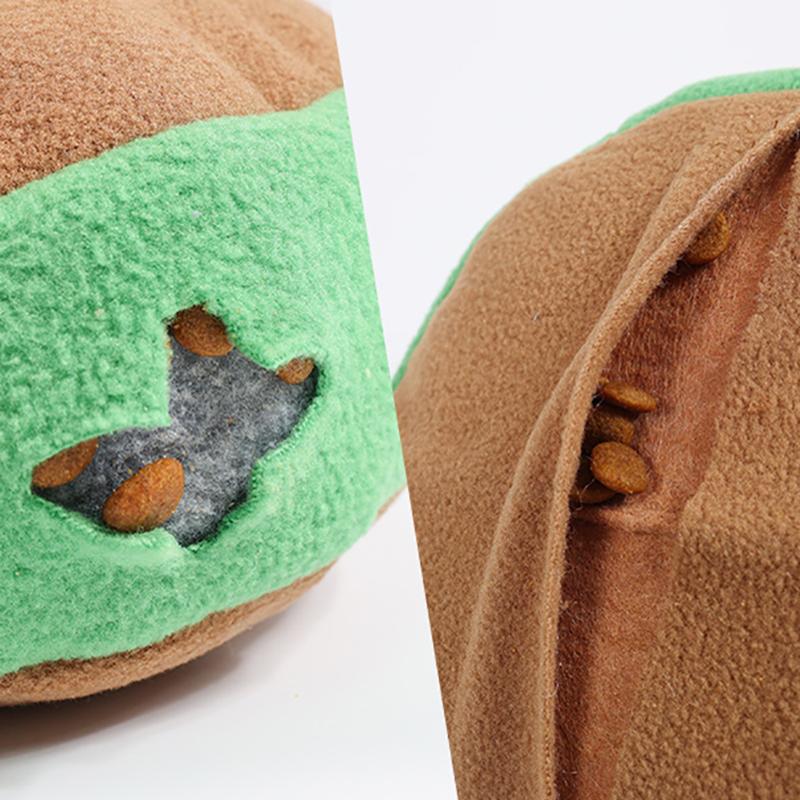 Интерактивные игрушки для собак Забавная игрушка для собак, издающая звуки Игрушка для жевания домашних животных, устойчивая к укусам Игрушка для собак в форме керлинга Игрушки для дрессировки щенков