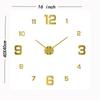 8 Inch Bedroom Simplicity Wall Clock Wall Clock Large Number Wall Clock Silent Watch Home Living Room Office Study