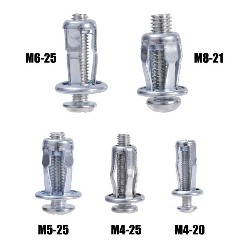 Гайки для натяжения винтов Лепестковые винтовые анкеры Лепестковые дюбели для штор Зажим для расширения Лепестковая заклепка Стопорный болт Крепеж для стен