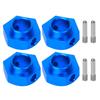 12mm Metal Wheel Hex Hubs Adapter Remote Control Spare Parts Fit for Traxxas Trx 4 RC CrawlerBlue 8269B