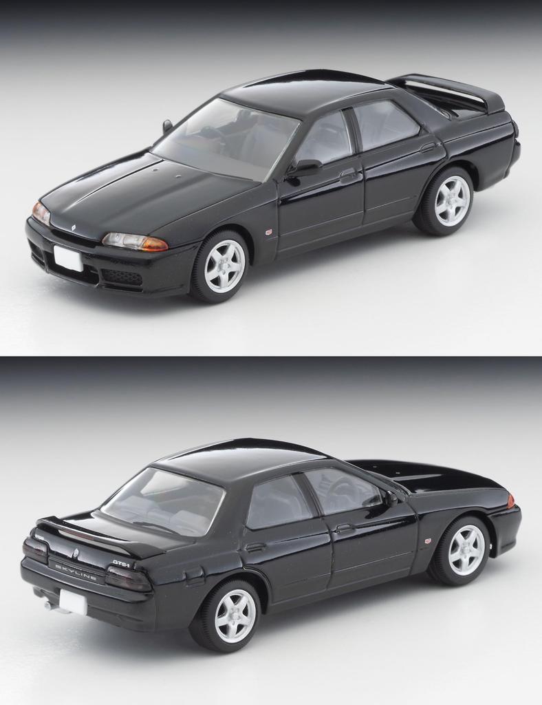 Tomica Limited Vintage Neo Nissan Skyline Sports Sedan Type M Black Option Equiped 1992 Complete Product 1/64 LV-N194c 4-Door GTS-t