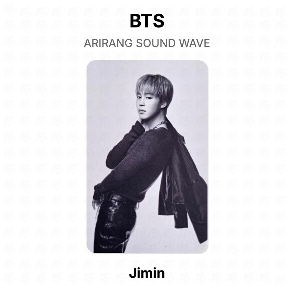 BTS ARIRANG SOUND WAVE Официальная фотокарточка