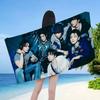 Kpop Band B-boynextdoor Bath Towel Microfiber Soft Water Absorbing Breathable For Girl Kids Decorative Cartoon Beach Towel