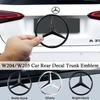 BQAZ9 Car Back Hood Emblem For Mercedes Benz W204 Class C 08-14 W205 Class C 15-21 Rear Trunk Logo Modification A204 A205 Accessorie