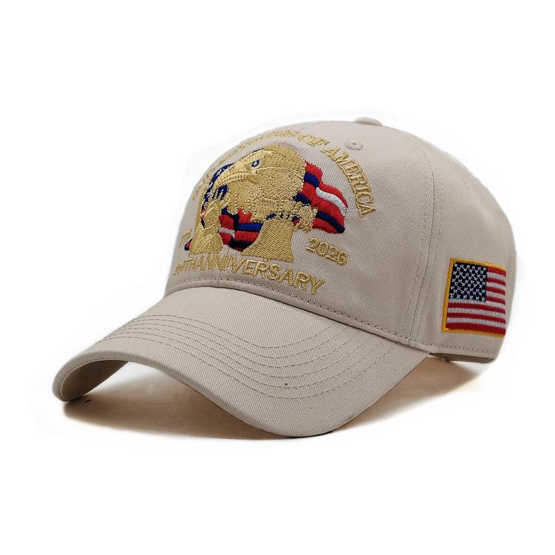 Embroidered for American Eagle 250th Anniversary Commemorative Polyester Cotton Baseball Cap