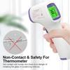 Лобный термометр с ЖК-дисплеем, цифровой термометр с сигнализацией о лихорадке, 3-цветный индикатор, быстрый