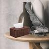 Hand Woven Storage Box Japanese Style Napkin Box Creative Rattan Woven Tissue Box  Home