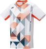 Game Game Shirt White XO [Yonex] Shirt, Men's (Fit Style), 10576, (011)