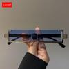 Солнцезащитные очки KLASSNUM Future Sense of Technology Женские Y2K Безободковые Прямоугольные Градиентные UV400 Мужские Цельные Солнцезащитные очки