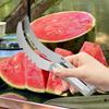 Нержавеющая сталь арбузный резак артефакт арбузный резак нож с нескользящей ручкой кухонный инструмент для нарезки фруктов