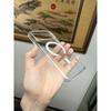 Clear Magnetic Phone Case With Animation IPhone 18 Pro Max Shockproof Anti-Scratch Hard Cover