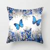 Butterfly Pattern Cushion Cover 45*45cm Seat Decorative Pillow Car Home Sofa Bed