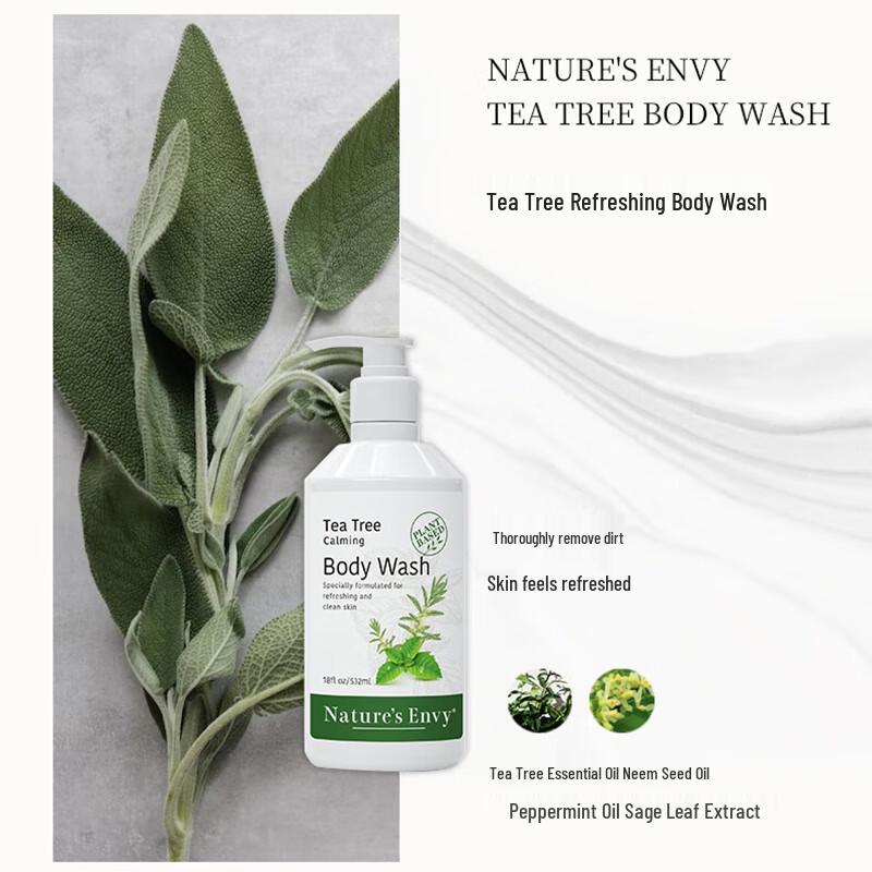 Natural Gate Tea Tree Refreshing Shower Gel