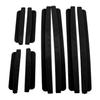 8Pcs Universal Auto Bumper Guard Door Edge Cover Protector Moulding Trim Strip
